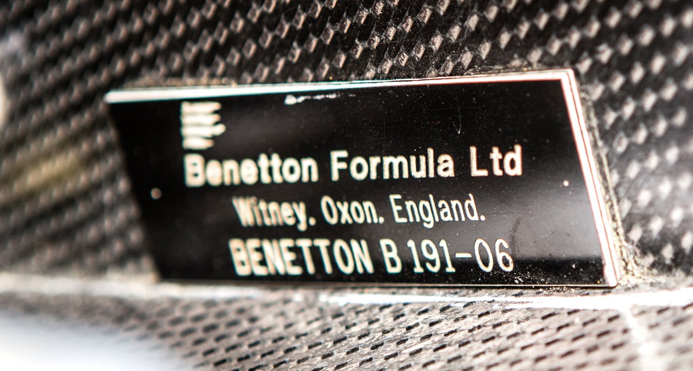 Michael Schumacher Benetton F1 Show Car Auctioned Michael Schumacher Benetton F1 Show Car Auctioned