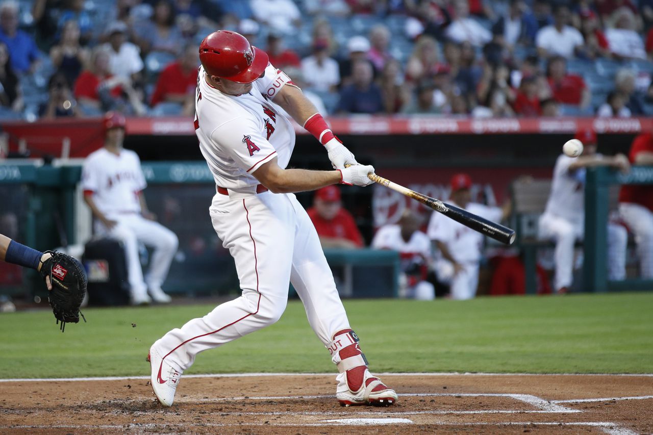 Mike Trout's Two Home Runs Not Enough: Angels Fall To Giants Mike Trout's Two Home Runs Not Enough: Angels Fall To Giants