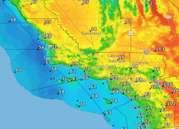 Mini Heat Wave Incoming: Southern California Weekend Weather Outlook Mini Heat Wave Incoming: Southern California Weekend Weather Outlook