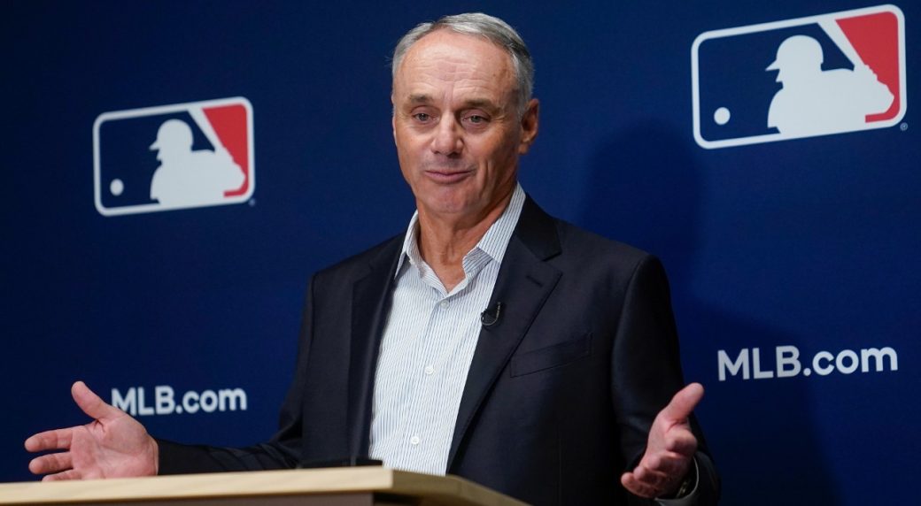 MLB Commissioner Manfred Discusses The Speedway Classic MLB Commissioner Manfred Discusses The Speedway Classic