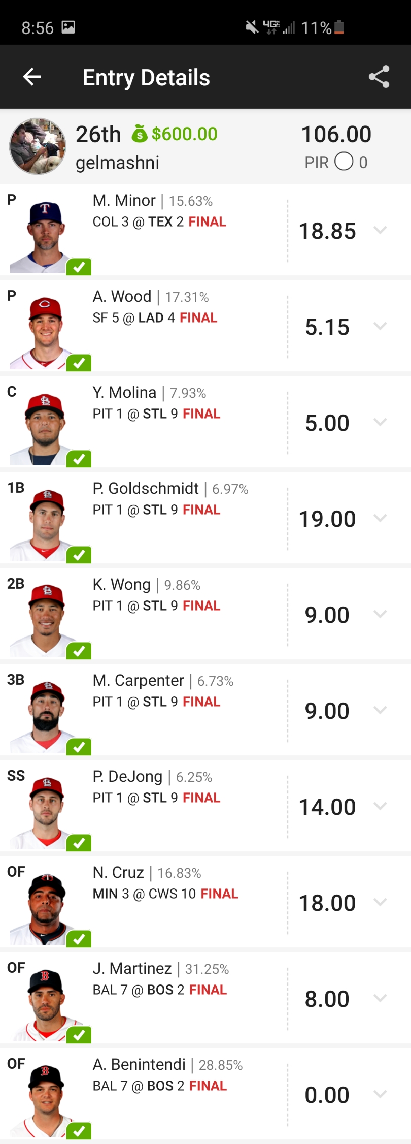 MLB DFS Lineup Advice For May 8th: Sleeper & Value Plays MLB DFS Lineup Advice For May 8th: Sleeper & Value Plays