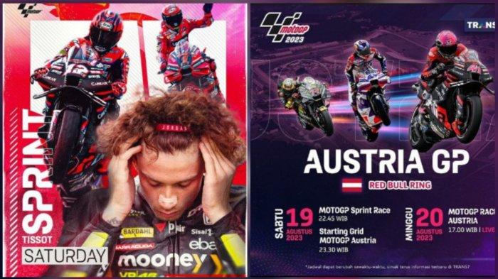 MotoGP Inggris: Link Live Streaming Race Sprint Pukul 20.00 WIB MotoGP Inggris: Link Live Streaming Race Sprint Pukul 20.00 WIB