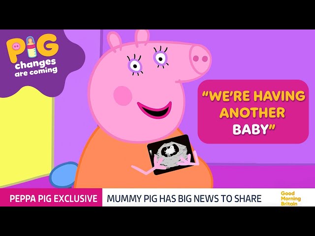 Mummy Pig's Big Announcement: Peppa Pig's Family Welcomes A New Piglet Mummy Pig's Big Announcement: Peppa Pig's Family Welcomes A New Piglet