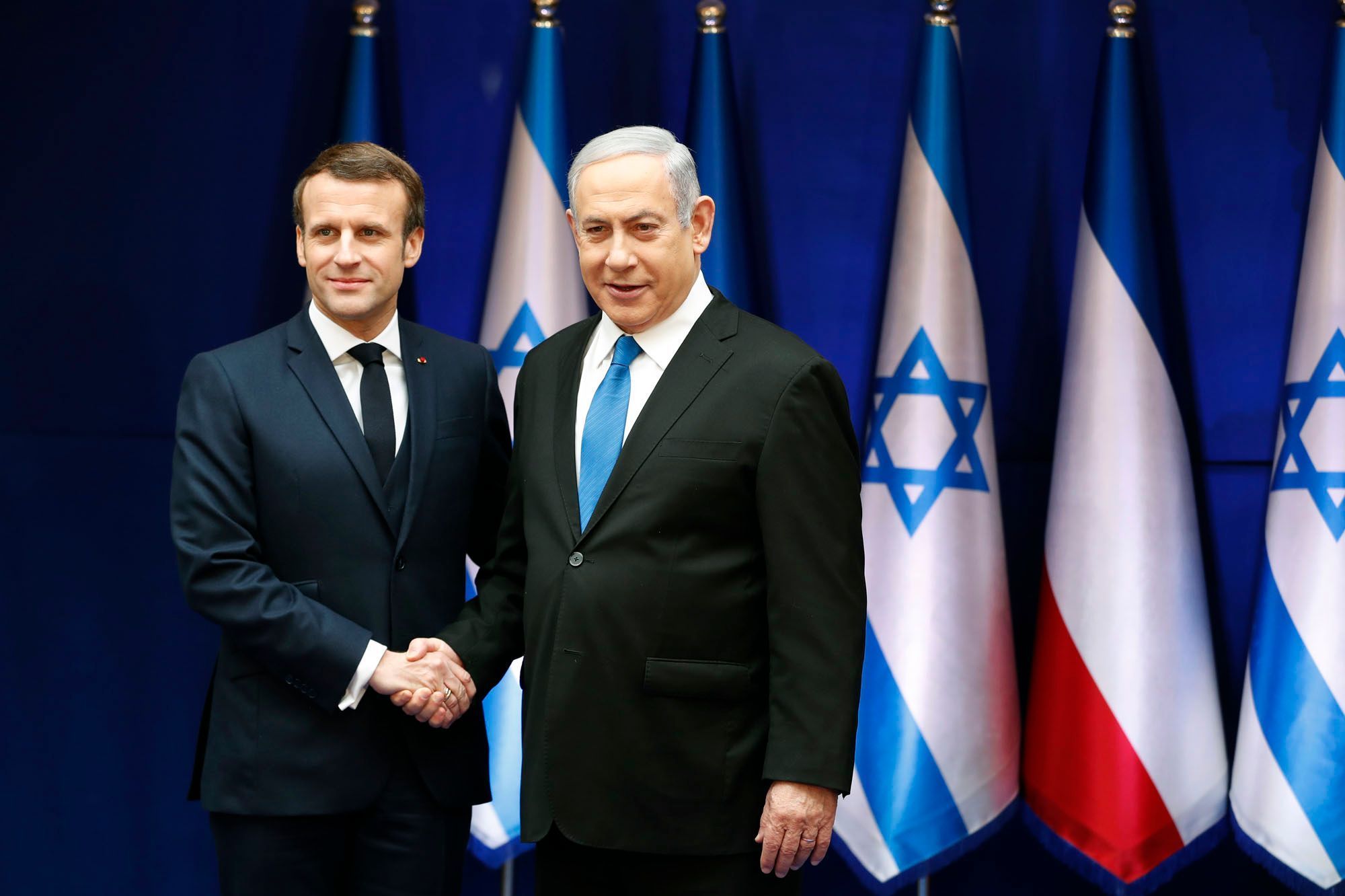 Netanyahu Désapprouve Le Soutien De Macron À Un État Palestinien Netanyahu Désapprouve Le Soutien De Macron À Un État Palestinien