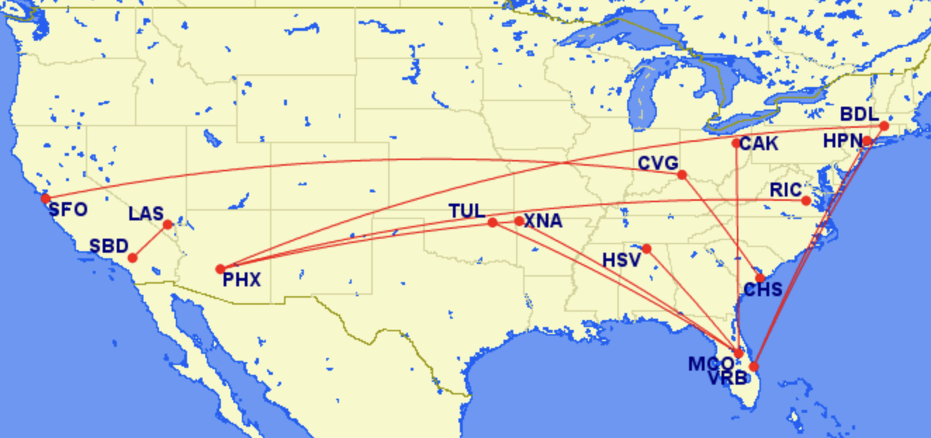 New Breeze Airways Routes: Growth And Expansion New Breeze Airways Routes: Growth And Expansion
