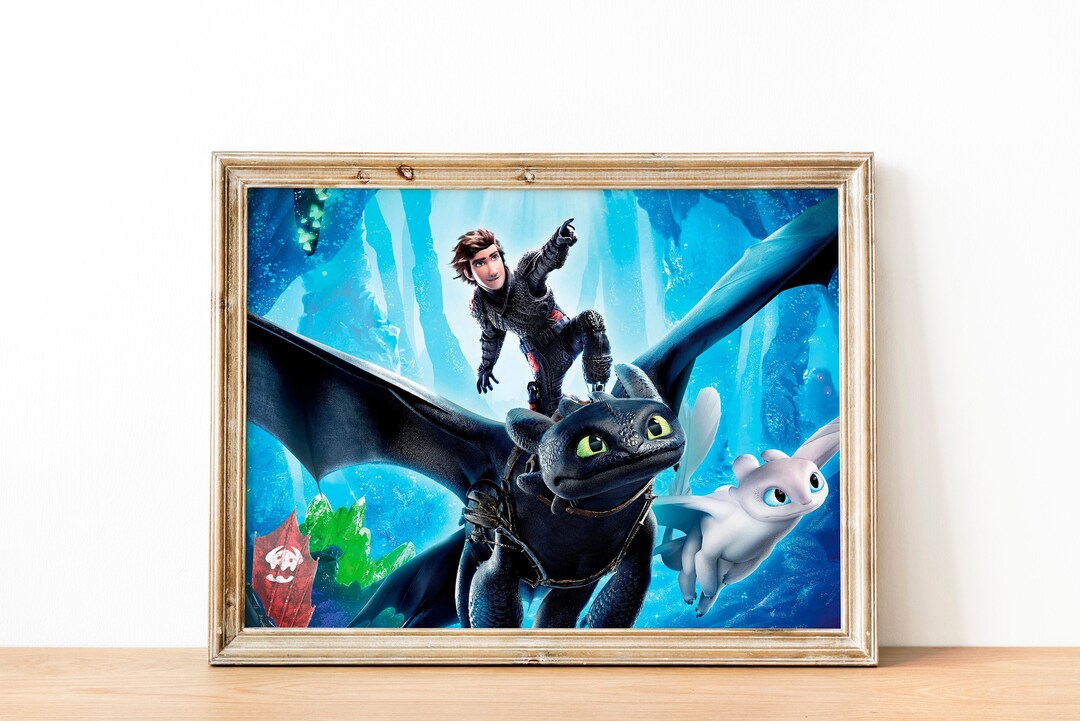 New How To Train Your Dragon Poster Highlights Toothless And Red Death Size Difference New How To Train Your Dragon Poster Highlights Toothless And Red Death Size Difference