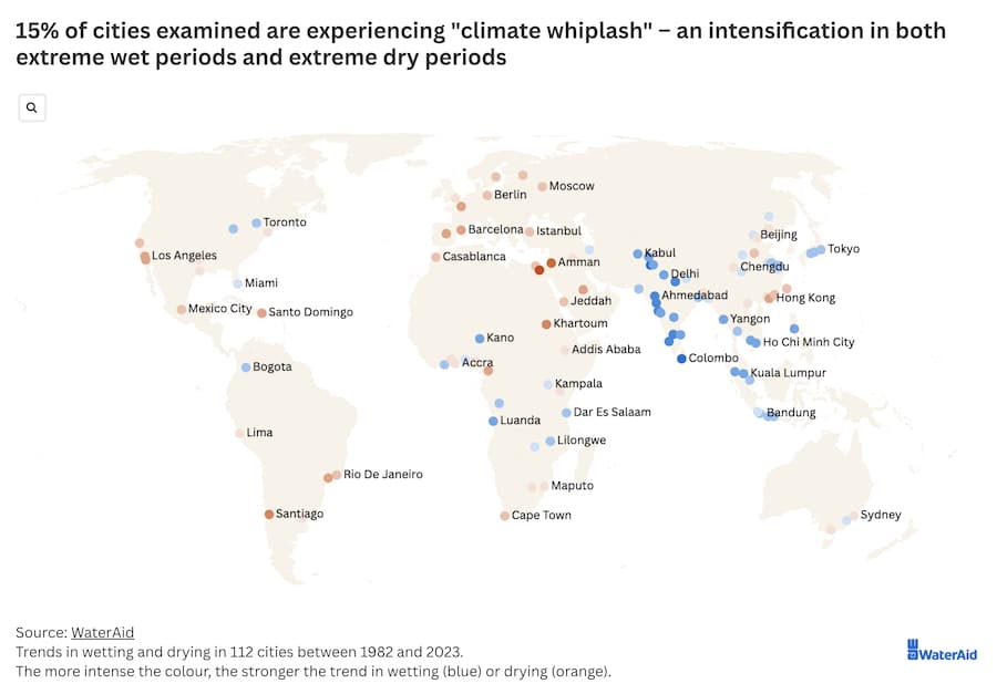 New Report Highlights Dangerous Climate Whiplash Impacts On Global Cities New Report Highlights Dangerous Climate Whiplash Impacts On Global Cities