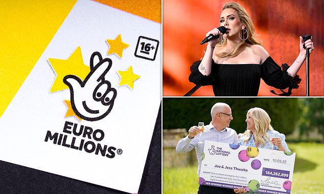 Next Euromillions Winner Could Rival Adele's Fortune: £202m Up For Grabs Next Euromillions Winner Could Rival Adele's Fortune: £202m Up For Grabs