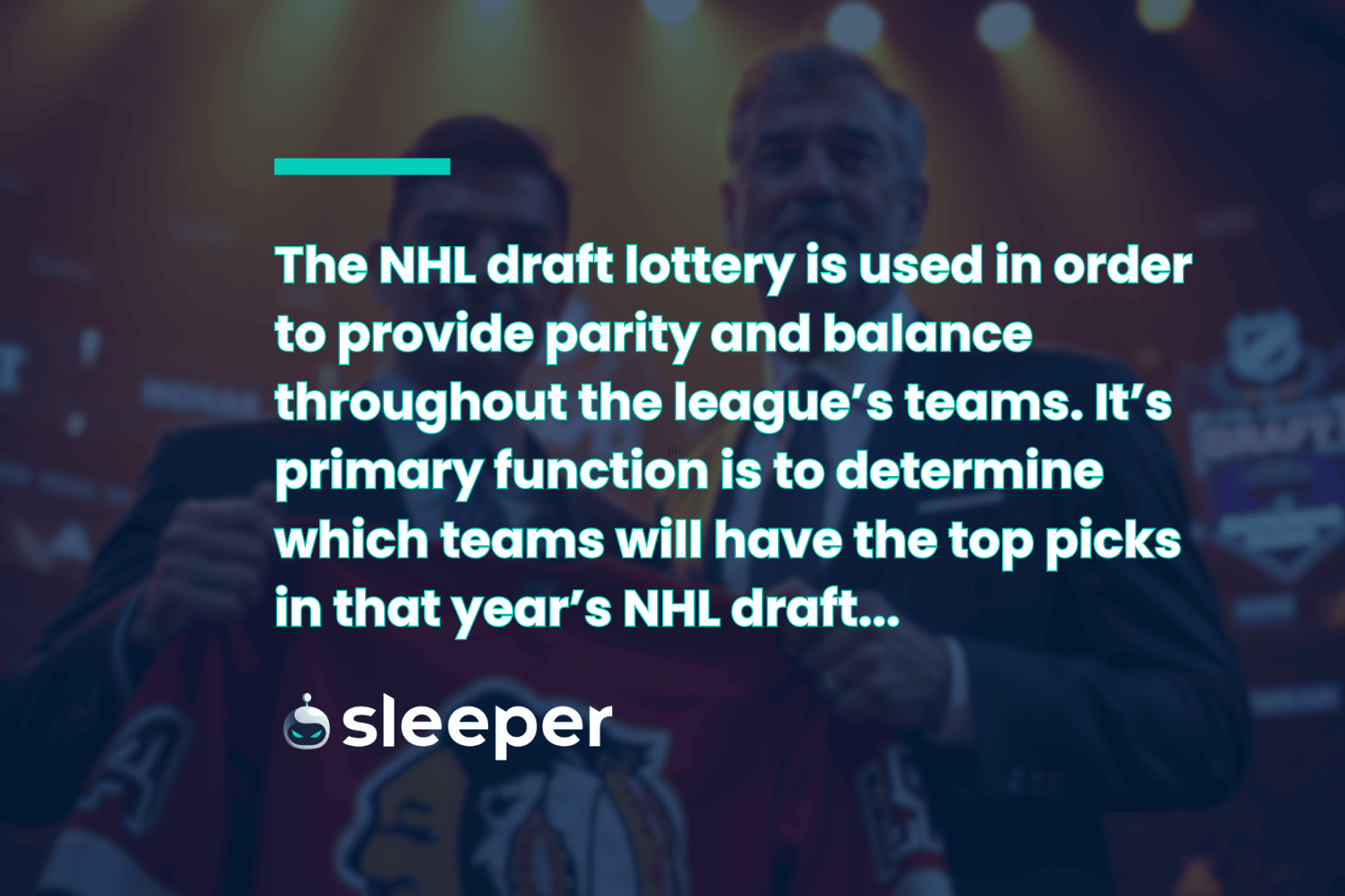 NHL Draft Lottery Rules Spark Fan Backlash NHL Draft Lottery Rules Spark Fan Backlash