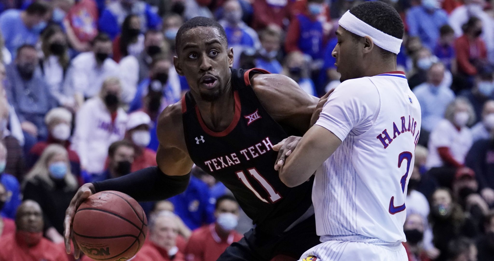 No. 10 Texas Tech Prevails Over Kansas, 78-73