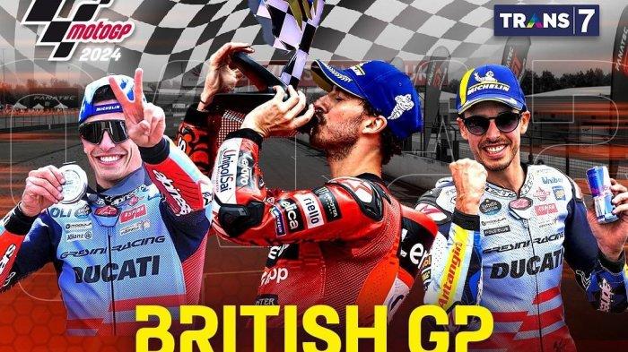 Nonton Live Streaming MotoGP Inggris 2025 Sprint Race Jam 20.00 WIB Nonton Live Streaming MotoGP Inggris 2025 Sprint Race Jam 20.00 WIB