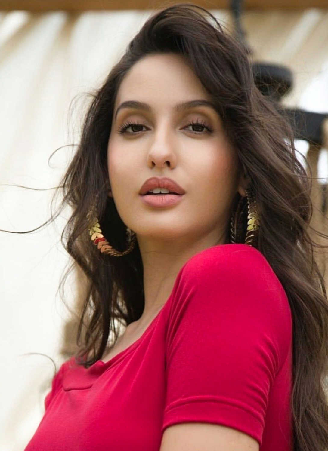 Nora Fatehi's All-Black Billboard Look: A Style Statement Nora Fatehi's All-Black Billboard Look: A Style Statement