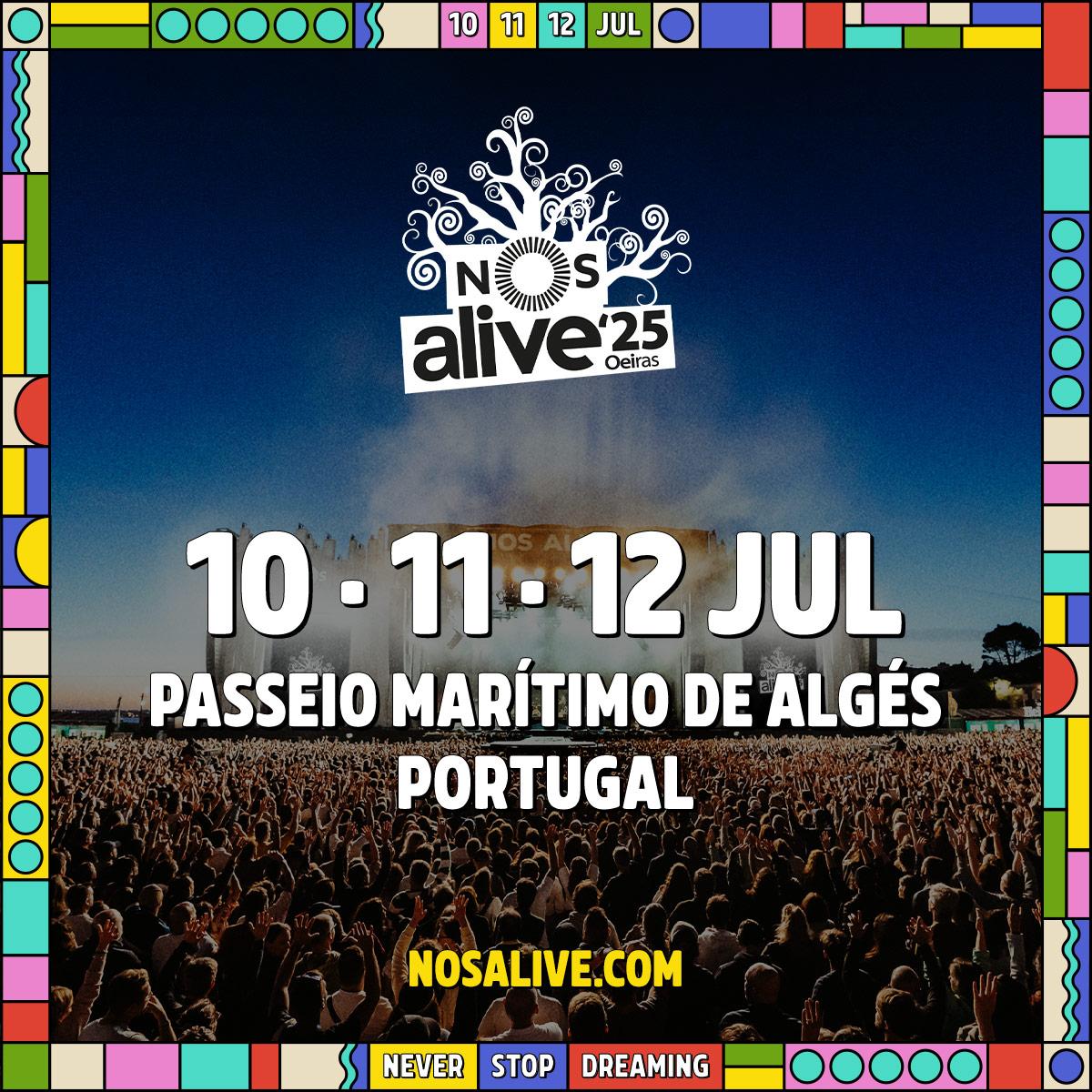 NOS Alive 2025 Lineup Predictions, Ticket Information & More NOS Alive 2025 Lineup Predictions, Ticket Information & More