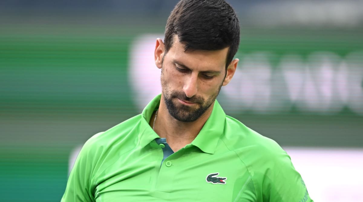 Novak Djokovic, Miami Açık Final Maçında Novak Djokovic, Miami Açık Final Maçında
