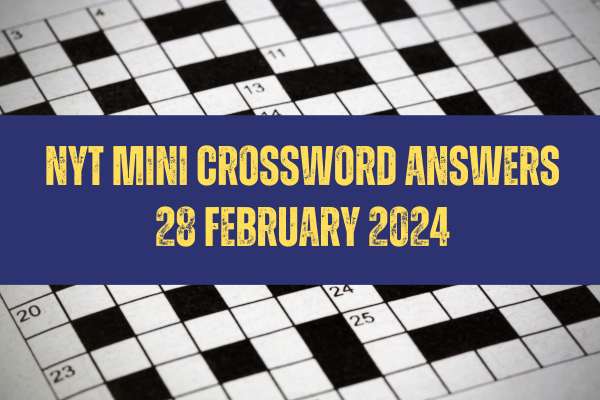 NYT Mini Crossword Answers For March 24, 2025 NYT Mini Crossword Answers For March 24, 2025