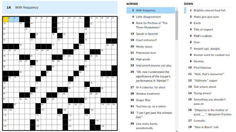 NYT Mini Crossword Answers Today (March 24, 2025) NYT Mini Crossword Answers Today (March 24, 2025)