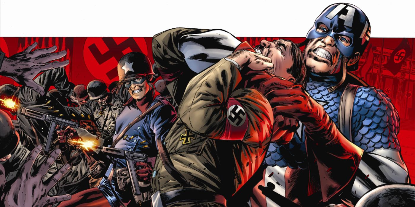 Ο Captain America Χαιρετάει Στρατιωτικά Τον Τραμπ Στις ΗΠΑ Ο Captain America Χαιρετάει Στρατιωτικά Τον Τραμπ Στις ΗΠΑ