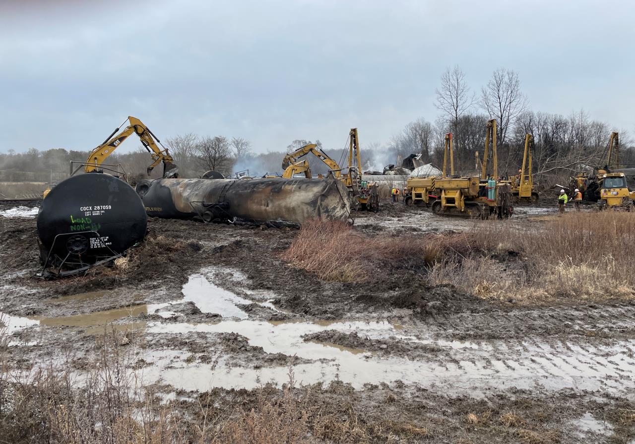 Ohio Train Derailment: Lingering Chemical Contamination In Buildings Ohio Train Derailment: Lingering Chemical Contamination In Buildings