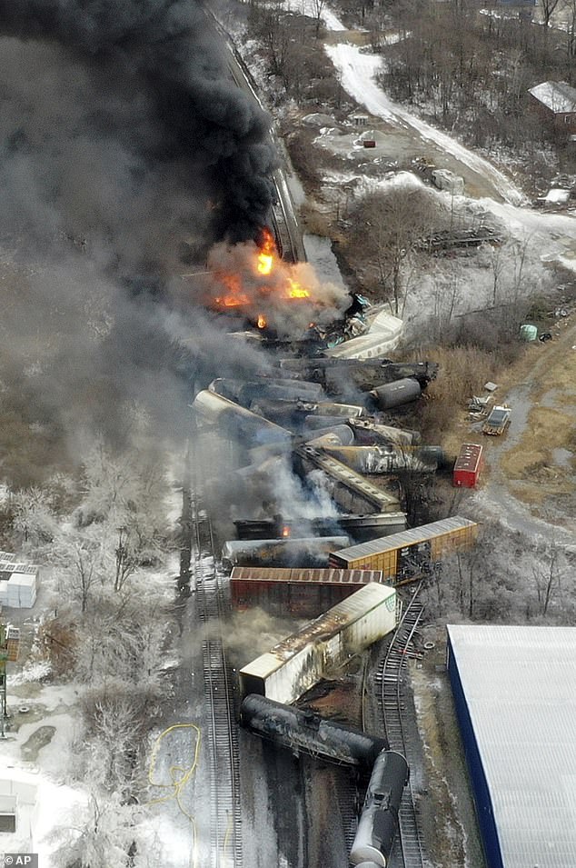 Ohio Train Disaster: Prolonged Presence Of Toxic Chemicals In Nearby Structures Ohio Train Disaster: Prolonged Presence Of Toxic Chemicals In Nearby Structures