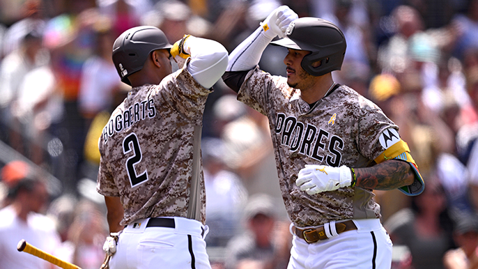 Padres Dominate Giants In Two-Game Series Padres Dominate Giants In Two-Game Series