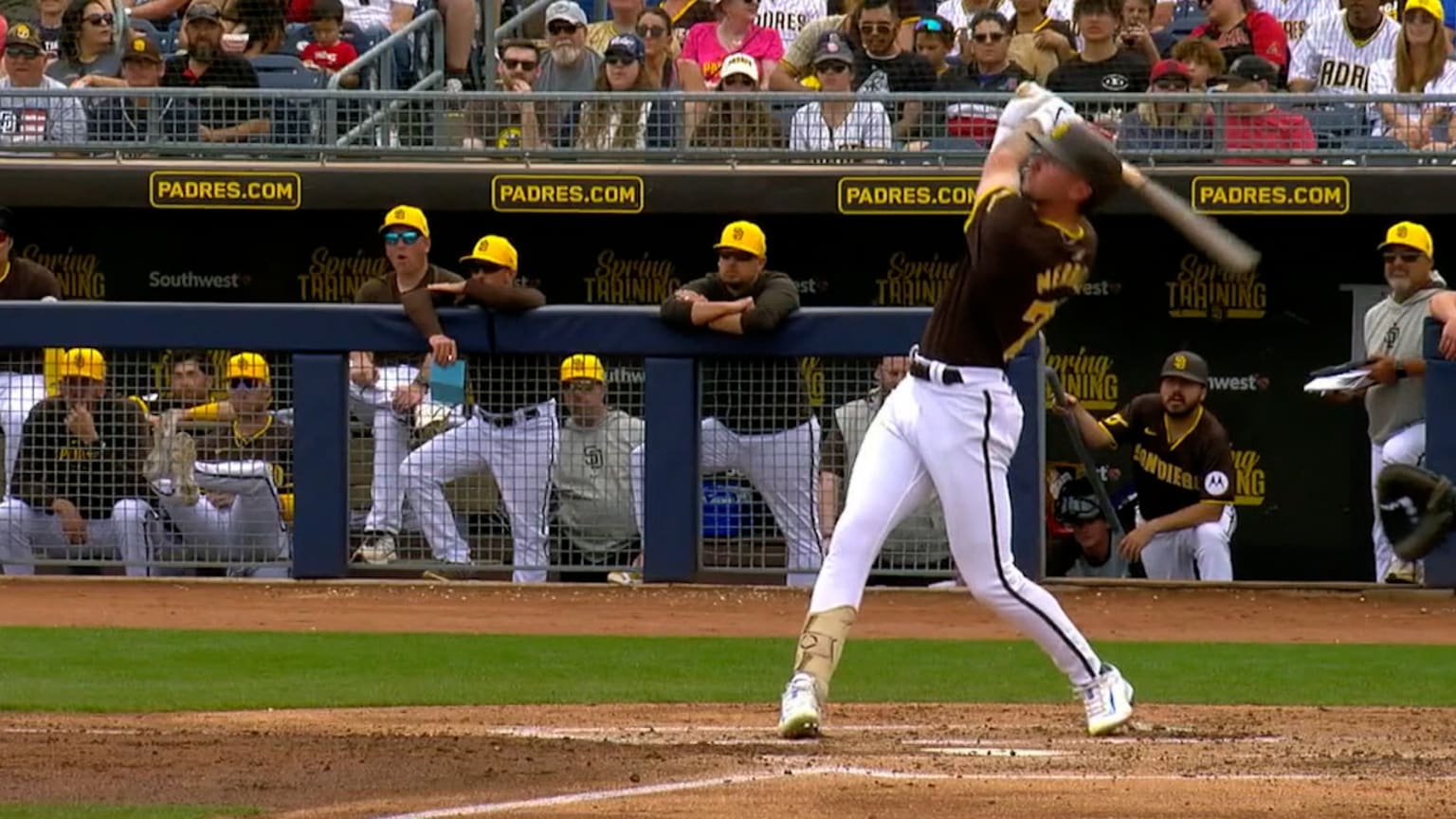 Padres' Merrill's 2-Run Homer Powers 5-2 Win Over Guardians, 7-0 Start Padres' Merrill's 2-Run Homer Powers 5-2 Win Over Guardians, 7-0 Start