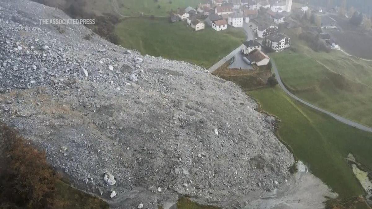 Partial Evacuation Ordered In Swiss Municipality Due To Landslide Risk Partial Evacuation Ordered In Swiss Municipality Due To Landslide Risk