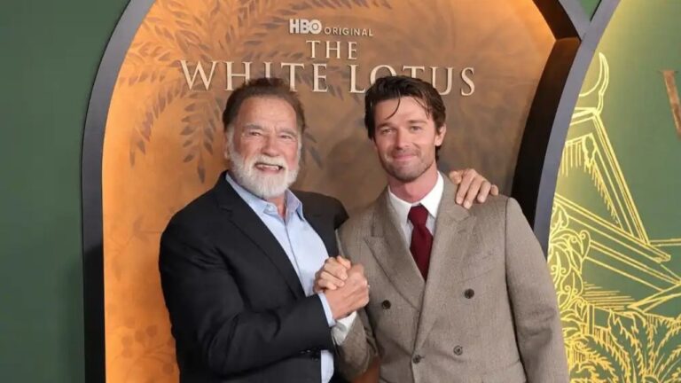 Patrick Schwarzenegger Addresses Nepotism Claims Regarding His White Lotus Role Patrick Schwarzenegger Addresses Nepotism Claims Regarding His White Lotus Role