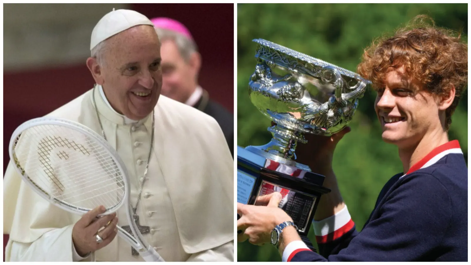 Photo: Jannik Sinner Meets Pope Leo XIV During Italian Open Break