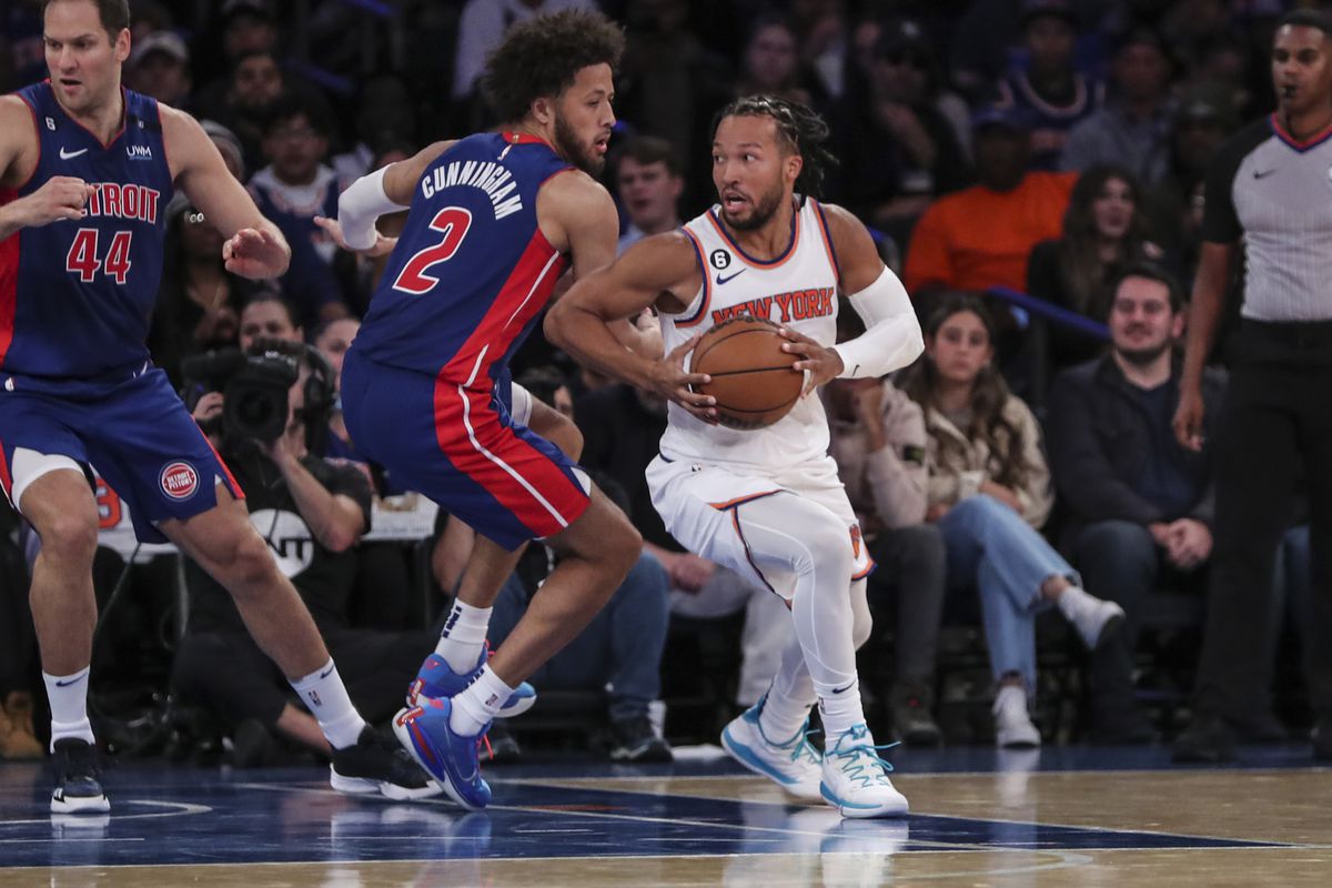 Pistons Vs. Knicks: Brunson's Imminent Return Impacts Playoff Race Pistons Vs. Knicks: Brunson's Imminent Return Impacts Playoff Race