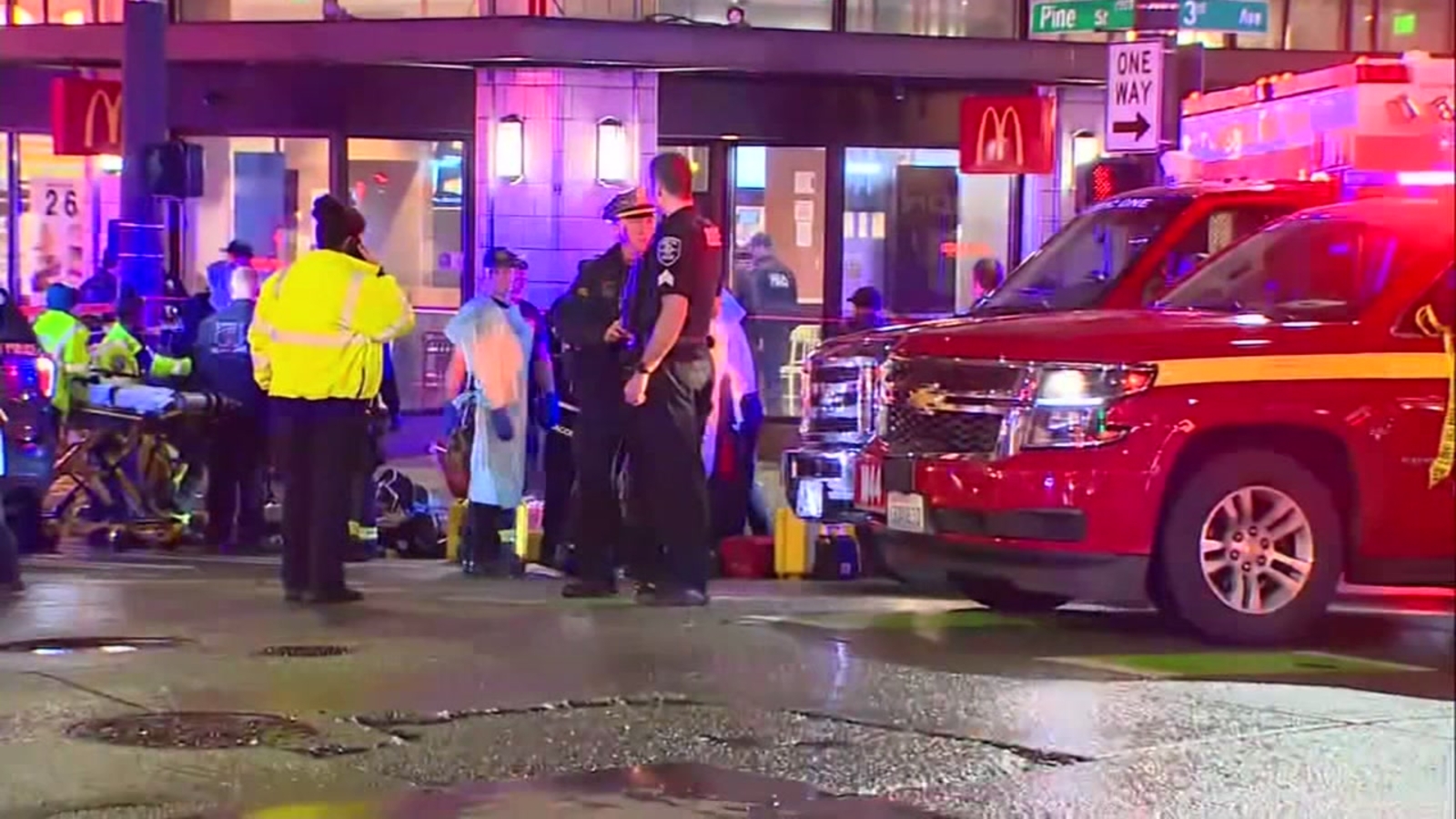 Police Arrest Two Suspects After Eight-Hour Standoff In Seattle Following Shooting Police Arrest Two Suspects After Eight-Hour Standoff In Seattle Following Shooting