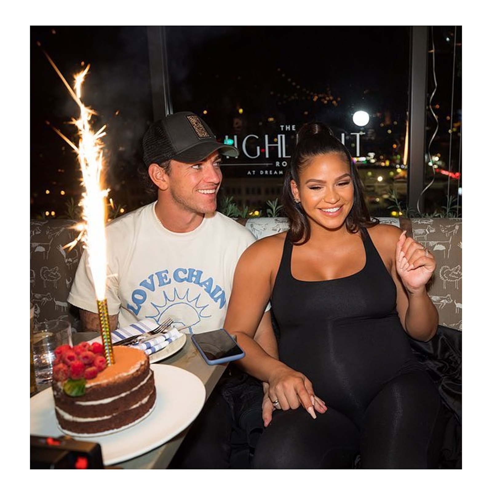Pregnant Cassie And Husband Alex Fine Shine At MobLand Premiere Pregnant Cassie And Husband Alex Fine Shine At MobLand Premiere