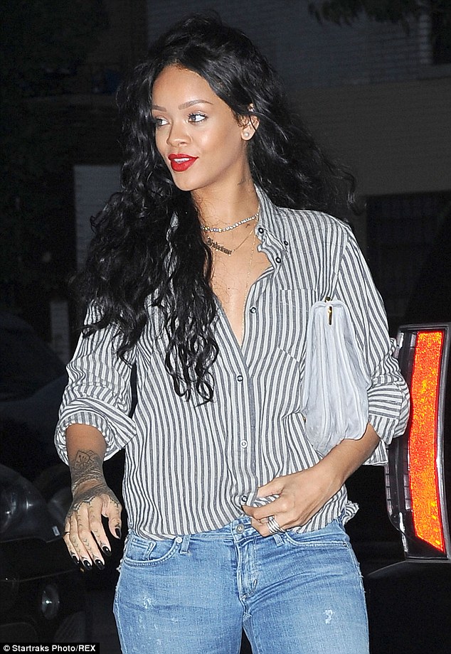 Rihanna's Chic Red Heels Complement Her Show-Stopping Engagement Ring Rihanna's Chic Red Heels Complement Her Show-Stopping Engagement Ring