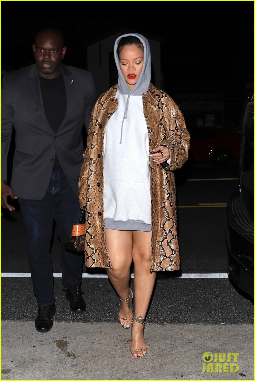 Rihanna's Santa Monica Dinner Outfit: A Stylish Winter Ensemble Rihanna's Santa Monica Dinner Outfit: A Stylish Winter Ensemble