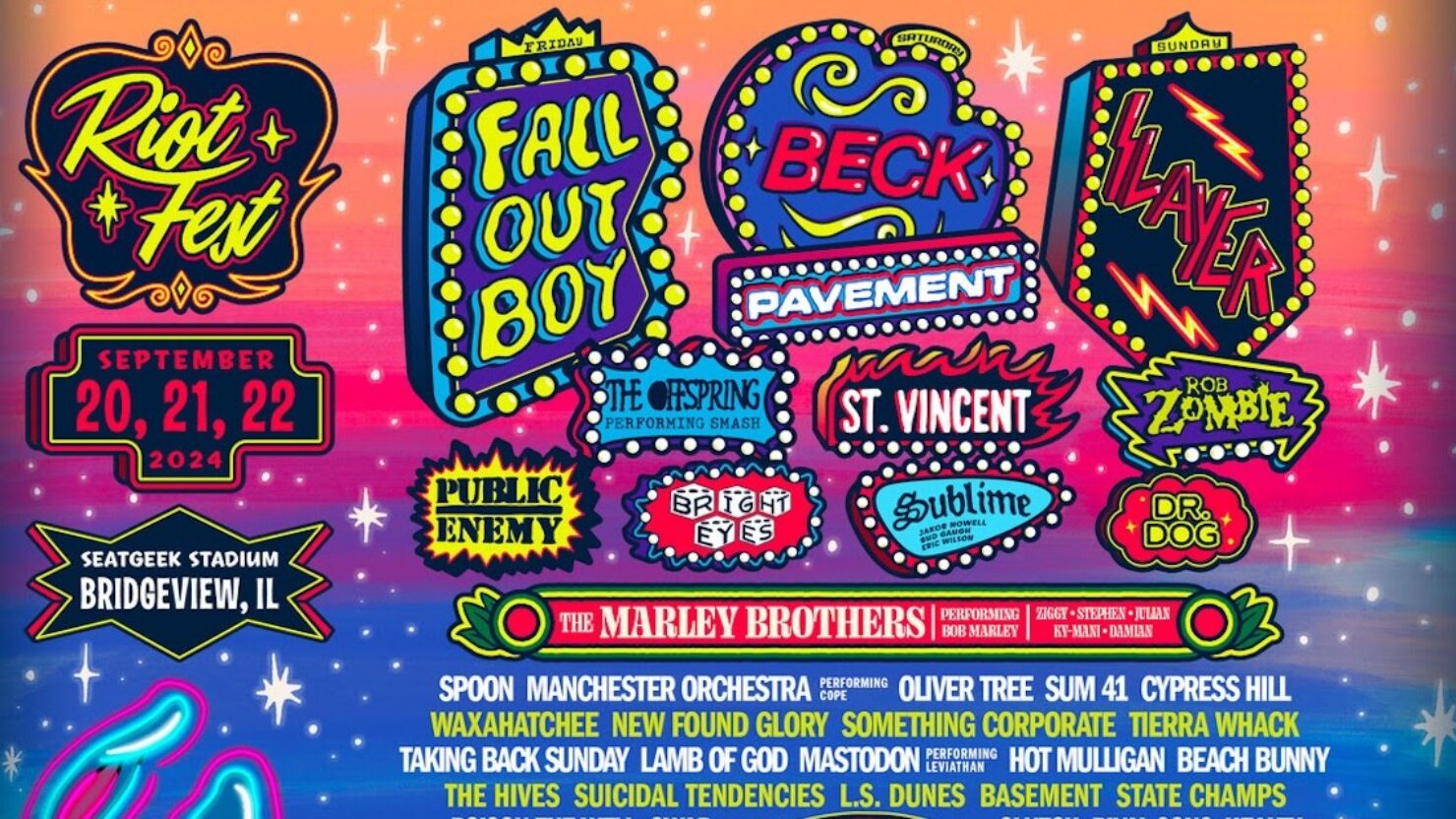 Riot Fest Announces 2025 Lineup Featuring Green Day And Weezer Riot Fest Announces 2025 Lineup Featuring Green Day And Weezer
