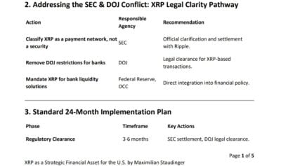 Ripple Lawsuit: SEC Considers XRP Commodity Classification In Settlement Talks Ripple Lawsuit: SEC Considers XRP Commodity Classification In Settlement Talks