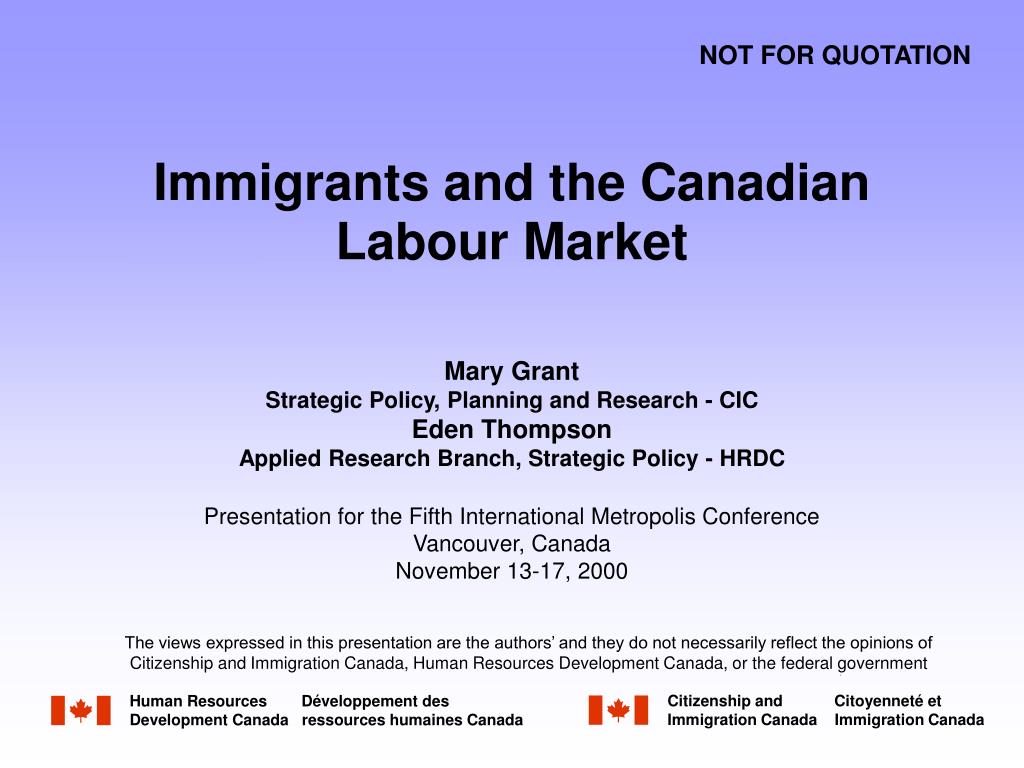 Rosenberg On Canadian Labour Market: Implications For Interest Rates Rosenberg On Canadian Labour Market: Implications For Interest Rates