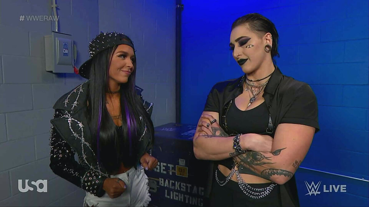 Roxanne Perez And Rhea Ripley: 2025 Money In The Bank Ladder Match Qualification Roxanne Perez And Rhea Ripley: 2025 Money In The Bank Ladder Match Qualification