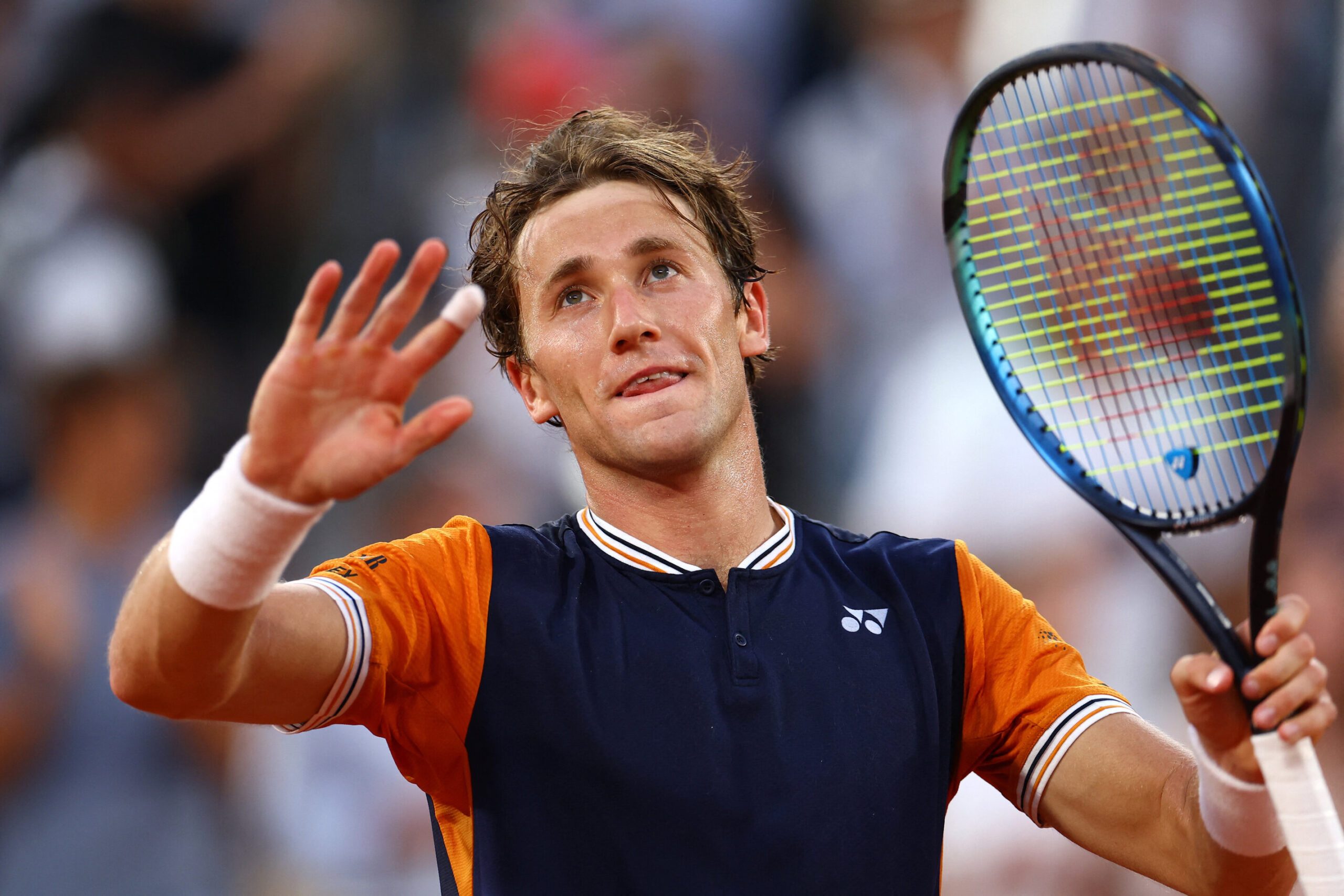 Ruud's French Open Campaign Ends With Knee Injury Loss To Borges Ruud's French Open Campaign Ends With Knee Injury Loss To Borges
