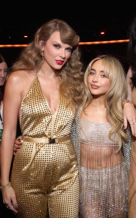 Sabrina Carpenter Confides In Taylor Swift About Boy Trouble Sabrina Carpenter Confides In Taylor Swift About Boy Trouble