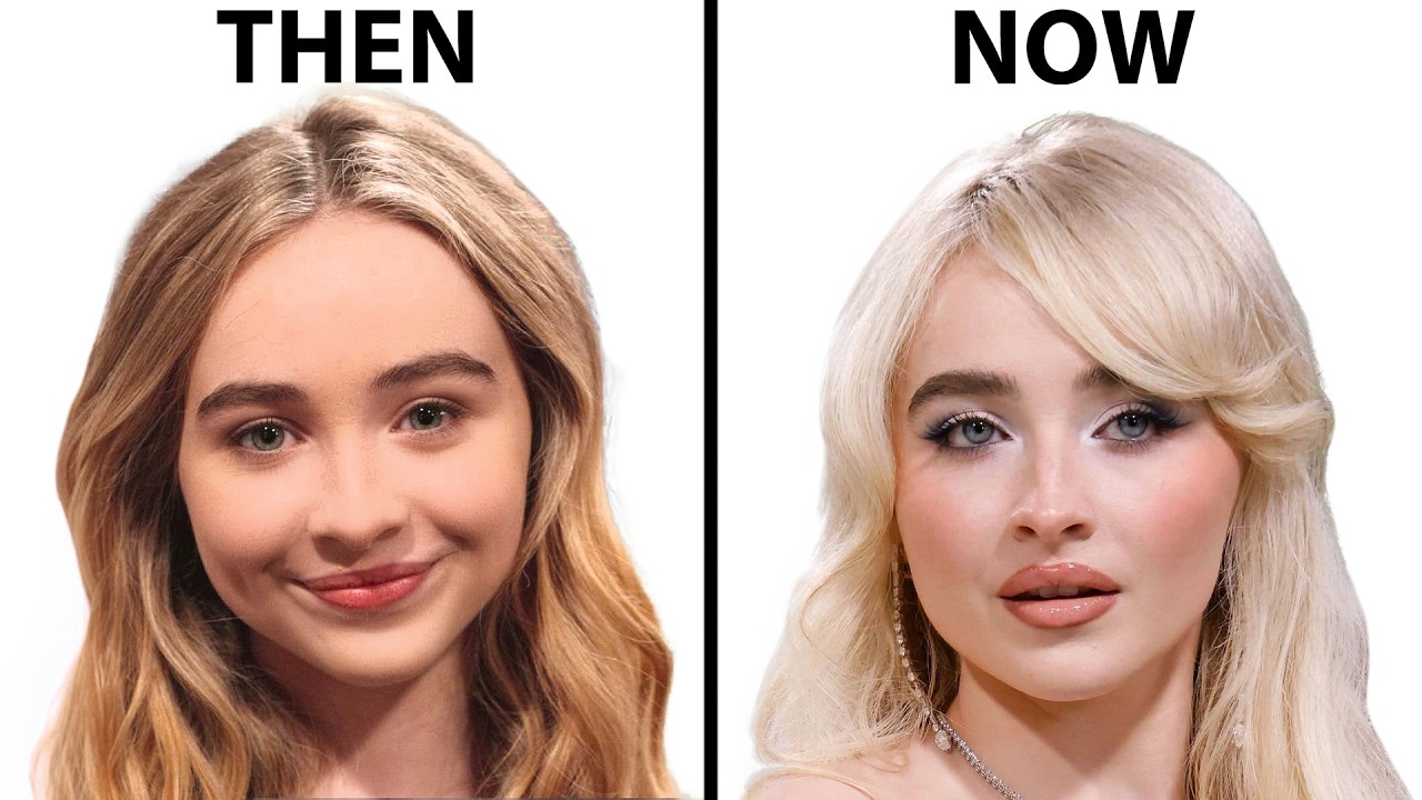 Sabrina Carpenter's New Look: Face Tee And Leggings Combination Sabrina Carpenter's New Look: Face Tee And Leggings Combination