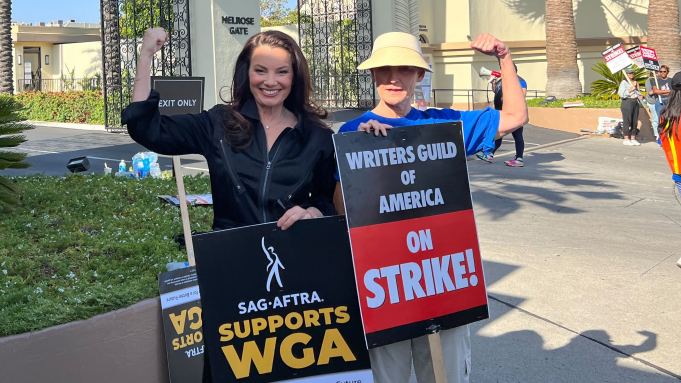 SAG-AFTRA Joins WGA On Picket Line: Hollywood Faces Historic Strike SAG-AFTRA Joins WGA On Picket Line: Hollywood Faces Historic Strike