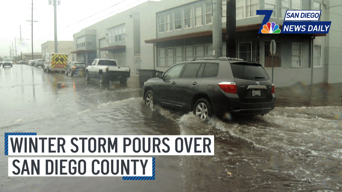 San Diego Drenched By Late-Winter Storm San Diego Drenched By Late-Winter Storm