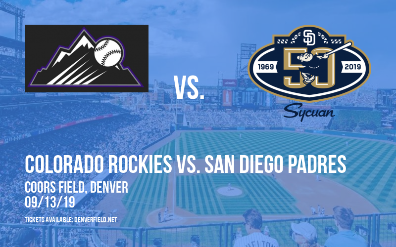 San Diego Padres At Coors Field: Preview And Prediction