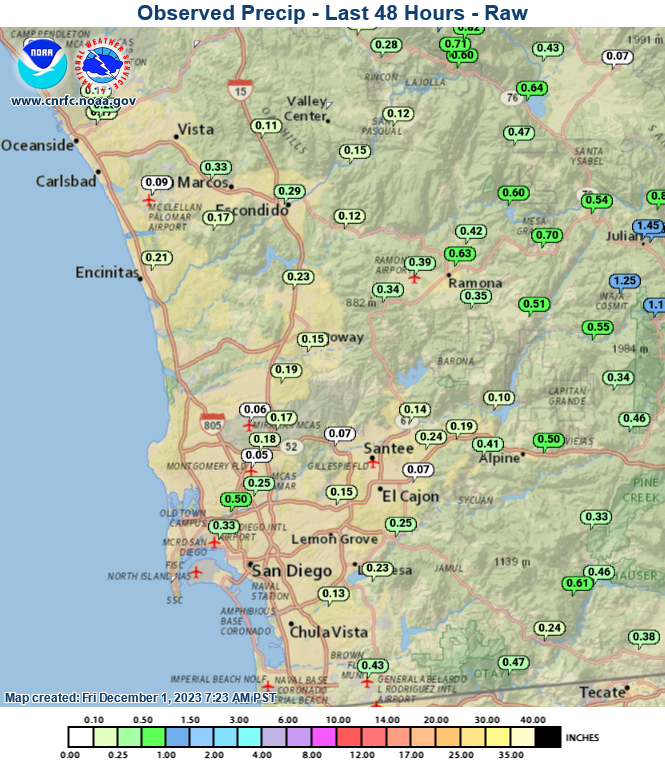 San Diego Rain Totals: CBS8.com's Latest Updates San Diego Rain Totals: CBS8.com's Latest Updates