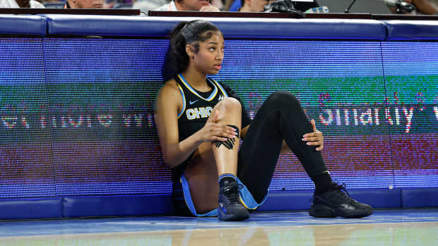 Serious Injury Clouds Angel Reese's DPOY Celebration Serious Injury Clouds Angel Reese's DPOY Celebration
