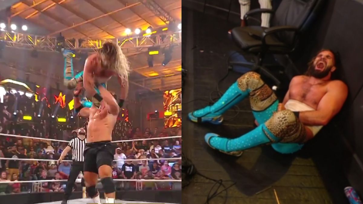 Seth Rollins And Bron Breakker's WWE Raw Attack On Sami Zayn Seth Rollins And Bron Breakker's WWE Raw Attack On Sami Zayn