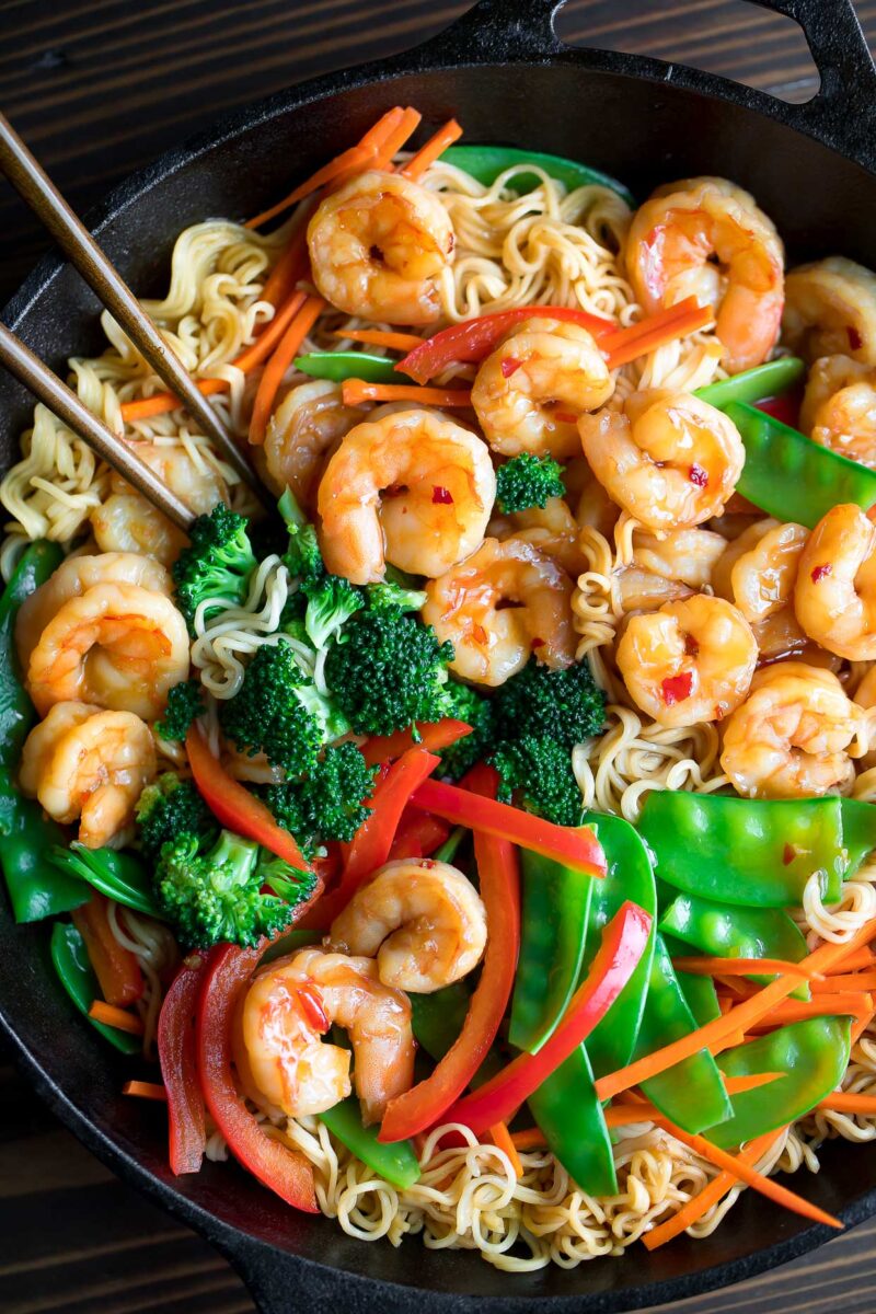 Shrimp Ramen Stir-Fry: Customize Your Bowl Shrimp Ramen Stir-Fry: Customize Your Bowl