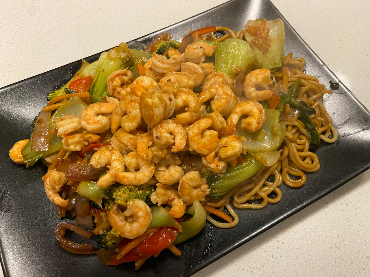 Shrimp Ramen Stir-Fry With Veggies Shrimp Ramen Stir-Fry With Veggies