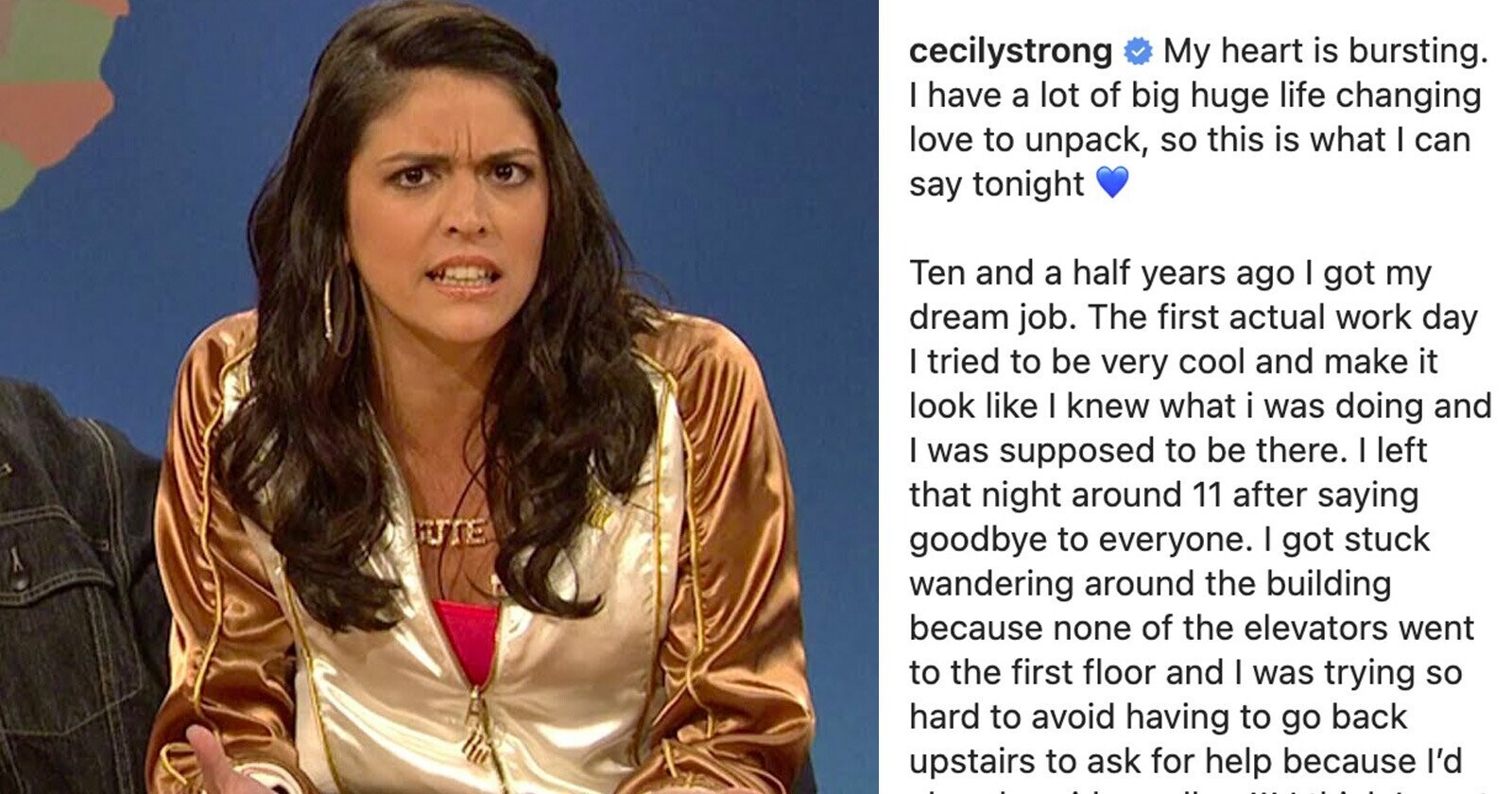 SNL Cold Open: Unexpected Appearances By Cecily Strong And Colin Jost SNL Cold Open: Unexpected Appearances By Cecily Strong And Colin Jost