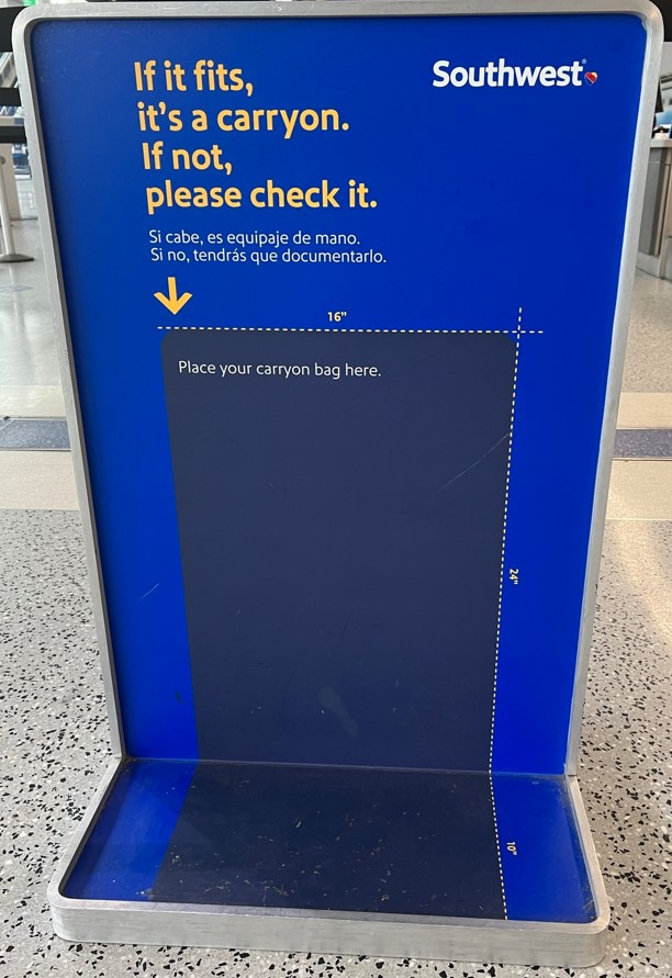 Southwest Airlines Implements New Carry-On Restrictions For Electronic Devices, Including Portable Chargers Southwest Airlines Implements New Carry-On Restrictions For Electronic Devices, Including Portable Chargers